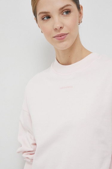 Sweatshirt New Balance Sweatshirt Hvid | WT23555WAN, 0