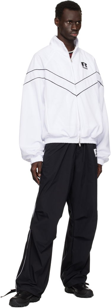 Vindjakke Rhude Rhude Piping Raglan Track Jacket Hvid | RHPS25JA01016, 3
