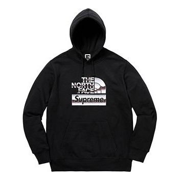 Sweatshirt Supreme The North Face x Supreme Metallic Hooded Sweatshirt Sort | SUP-SS18-399
