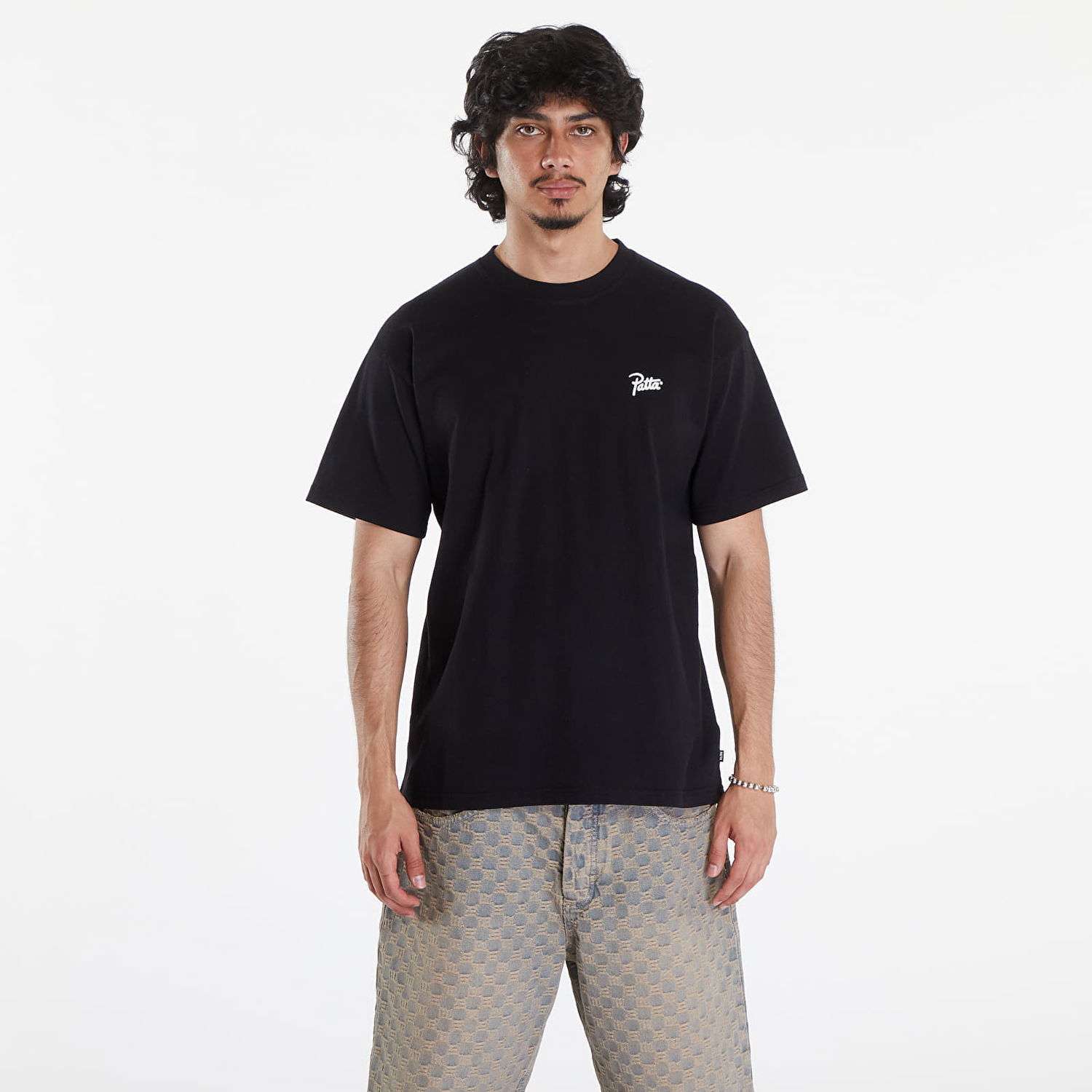 T-shirt Patta T-Shirt UNISEX Black Sort | POC-SS24-1000-290-0217-001, 0