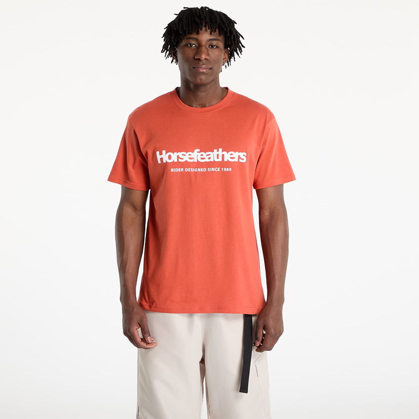 T-shirt Horsefeathers Horsefeathers Quarter T-Shirt Orange | SM1379B