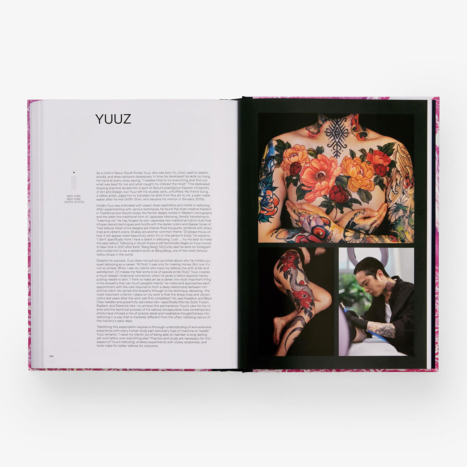 Bog og blad Phaidon Tattoo You Book Lyserød | PH667566, 1