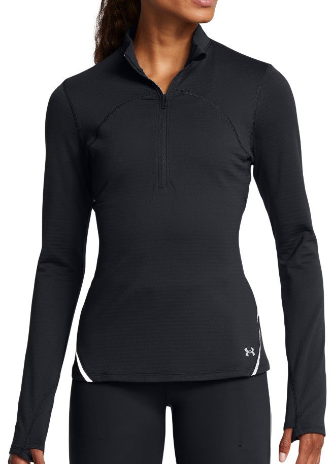 Sweatshirt Under Armour Half-Zip Running Shirt Sort | 1386417-001