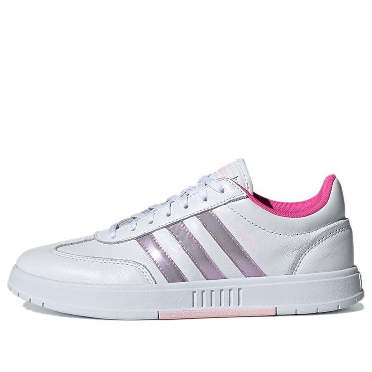 Sneakers og sko adidas Originals Gradas White Signal Pink Hvid | FZ1702