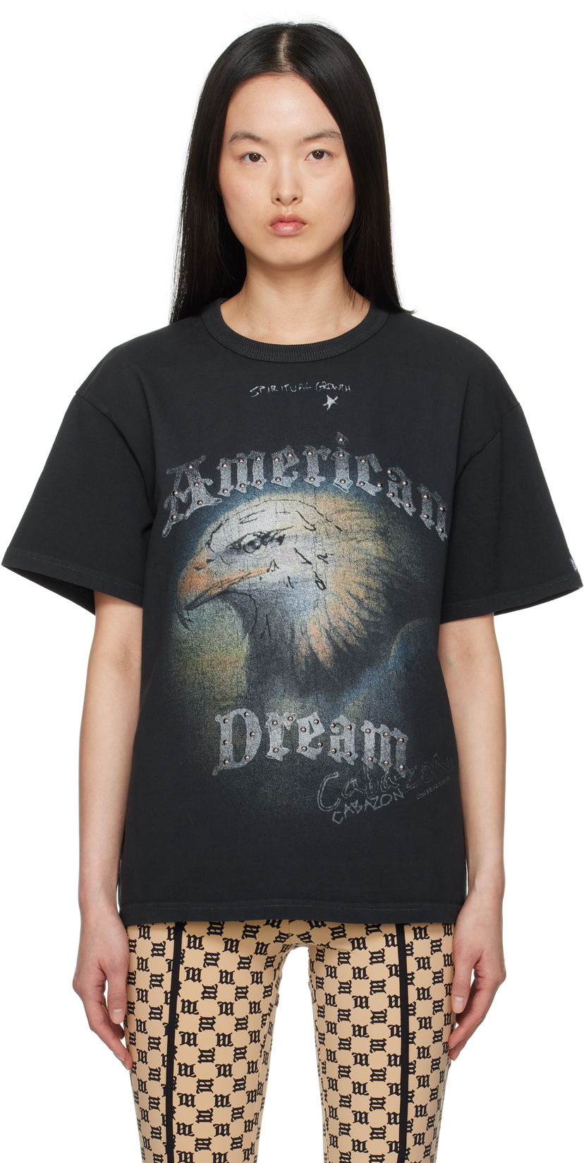 T-shirt MISBHV MISBHV 'American Dream' Graphic T-Shirt Sort | 250M125