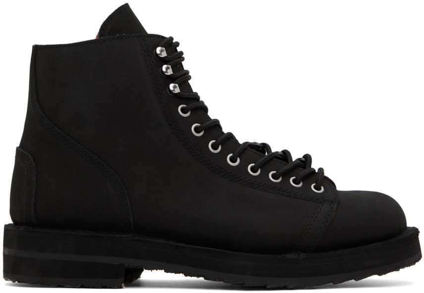 Sneakers og sko Yohji Yamamoto Yohji Yamamoto Fastener Biker Boots Sort | HZ-E54-765, 0