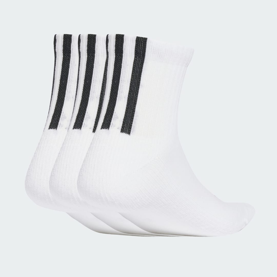 Sokker adidas Performance Quarter 3 Back Stripes Socks - 3 Pairs Hvid | JV7423, 0
