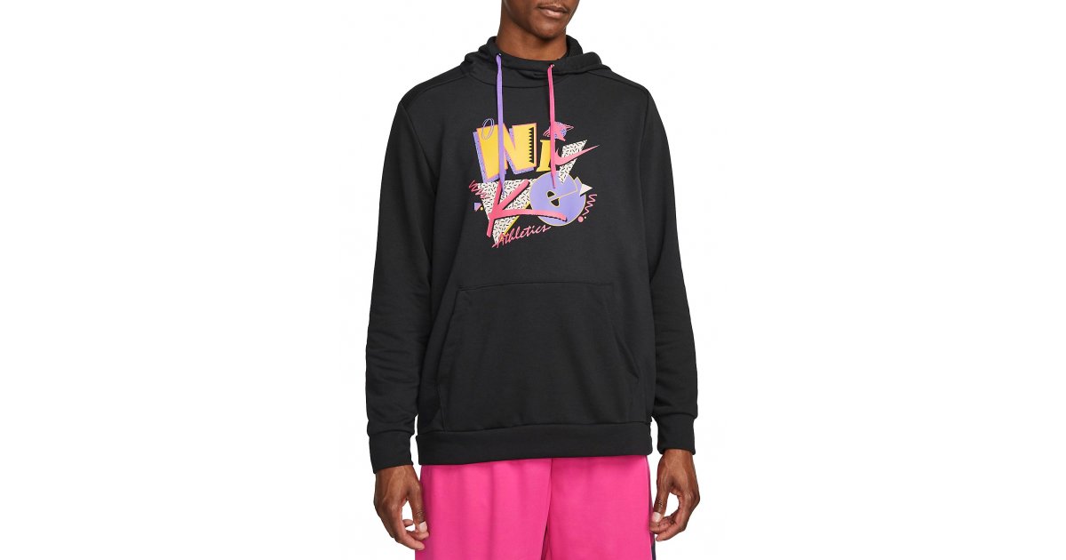 Sweatshirt Nike Dri-FIT Hoodie Sort | dm6664-010, 1