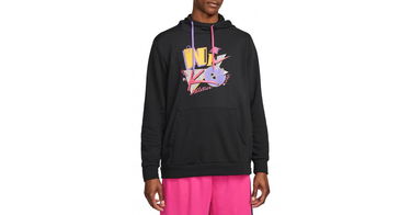 Sweatshirt Nike Dri-FIT Hoodie Sort | dm6664-010, 1