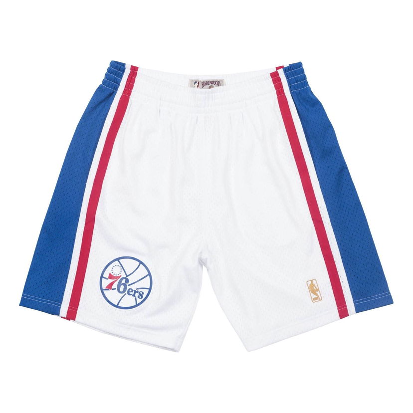 Shorts Mitchell & Ness Mitchell & Ness Philadelphia 76ers Swingman Shorts Hvid | SMSHGS18246-P76WHIT96
