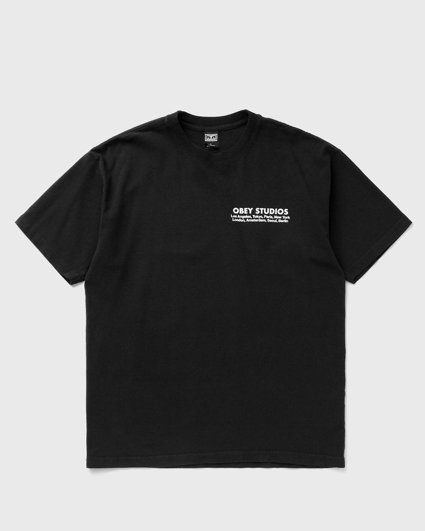 T-shirt OBEY studios eye Sort | 166913717-JET