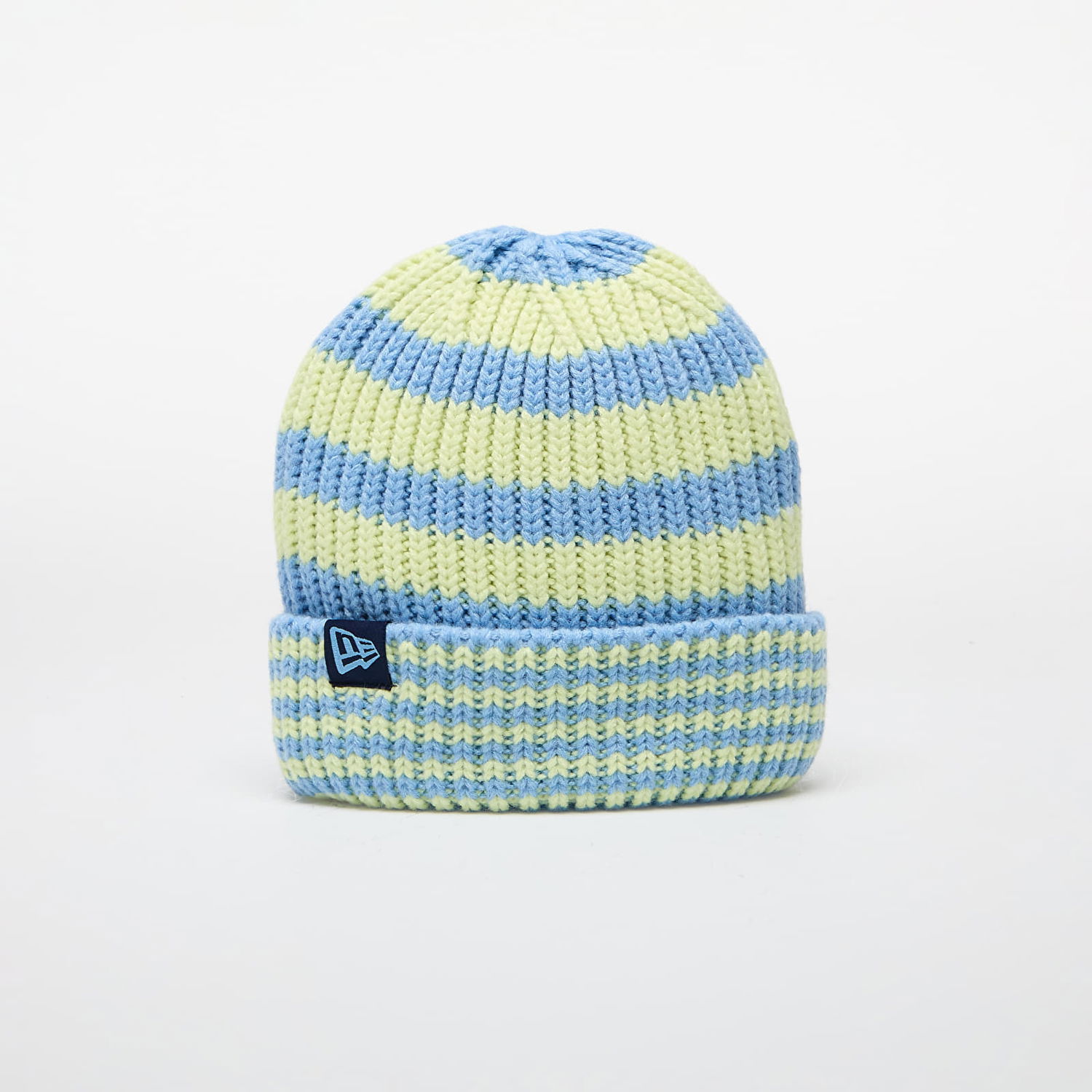 Beanie New Era Knit Medium Stripe Beanie Pastel Blue Universal Turkis | 60565458, 0