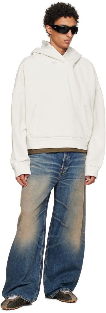 Sweatshirt Entire Studios Heavy Hoodie Beige | ES2125RI, 3