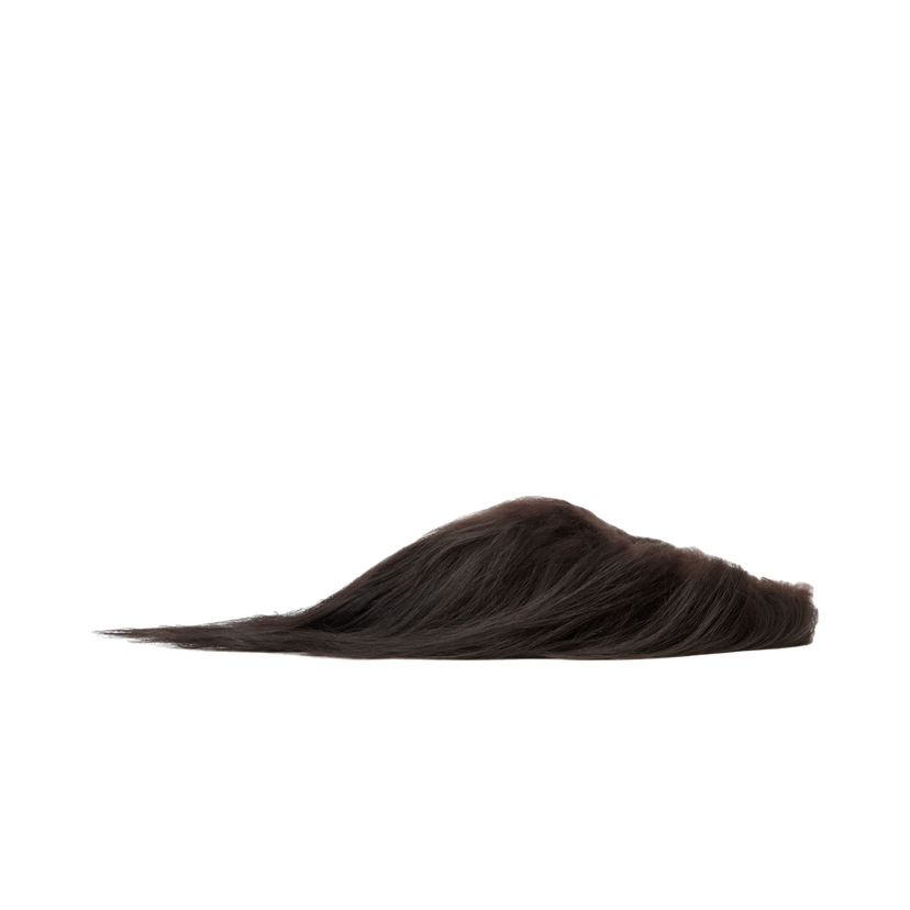 Sneakers og sko Marni Long Hair Fur Slippers Brun | SBMR000600 P4620