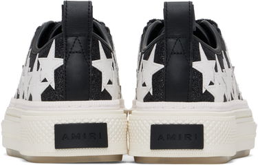 Skopleje AMIRI AMIRI Glitter Stars Court Low Sort | AWFOSR1106, 1
