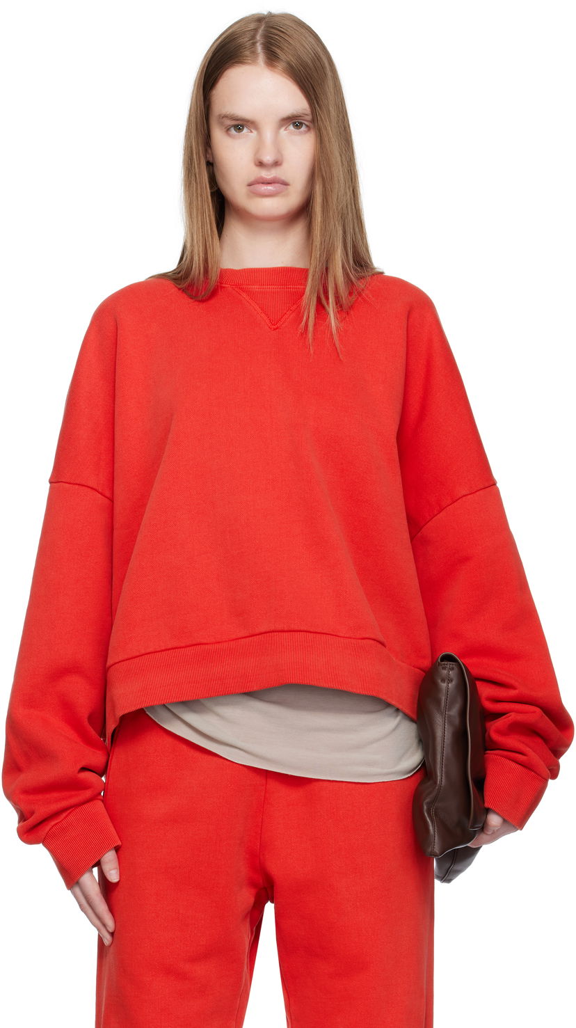 Sweatshirt Entire Studios Entire Studios Box Crew Sweatshirt Rød | ES2126CH
