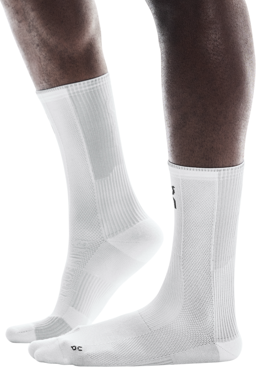 Sokker On Running On Running Performance Run High Socks Hvid | 2uf10040813, 0