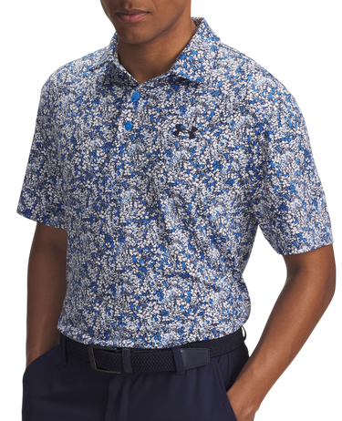 Polo skjorte Under Armour Printed Polo Shirt Playoff 3.0 Flerfarvet | 1378677-402, 0