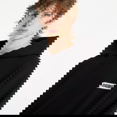 Sweatshirt Pleasures Sweatshirt Workman Hoodie Sort | P25F007-BLACK, 1