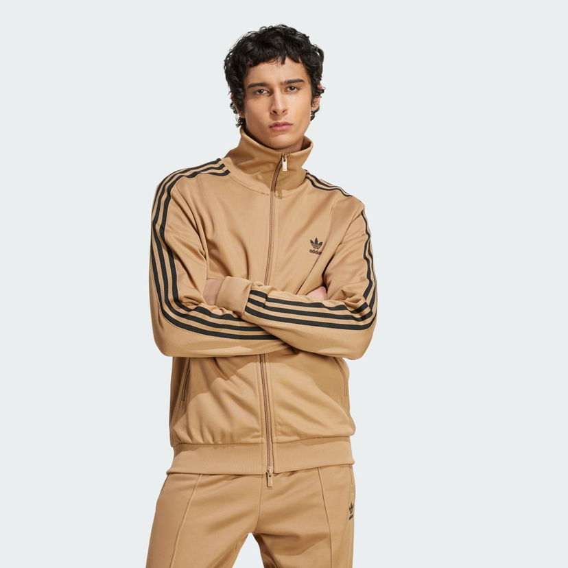 Træningsdragt adidas Performance Adicolor Classics Beckenbauer Track Jacket Brun | JY1278