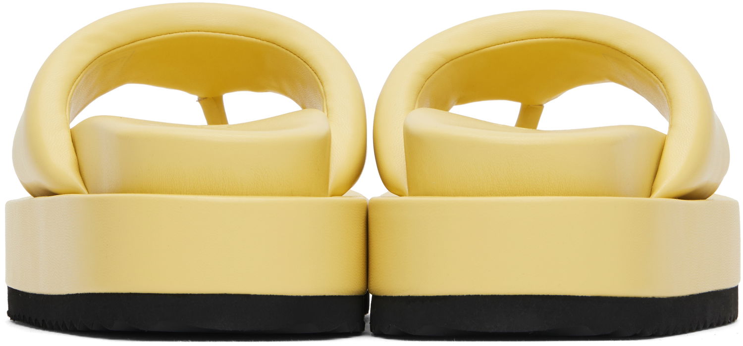 Tøj STAND STUDIO Stand Studio Eden Platform Flip-Flops Gul | 66467-8250, 1