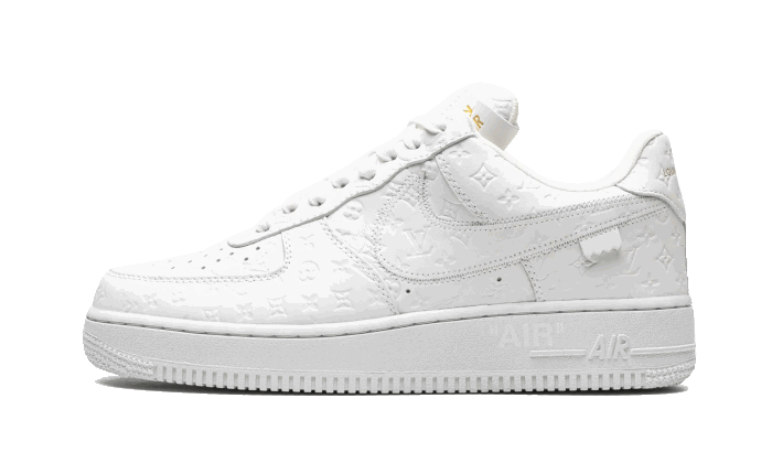 Sneakers og sko Nike Louis Vuitton By Virgil Abloh x Air Force 1 Low "White" Hvid | 1A9V9U, 0