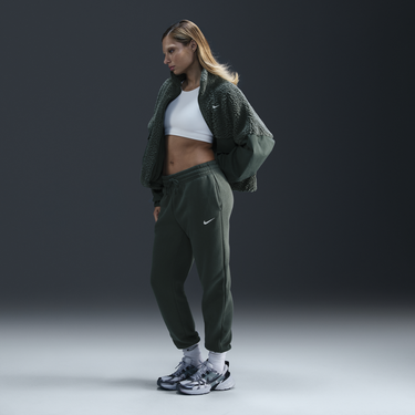 Joggingbukser Nike Sportswear Phoenix Fleece Pants Grøn | FZ7626-338, 2