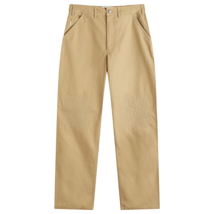 Cargo bukser Nike Carpenter Pant with Sashiko Stitching Beige | HJ8478-297