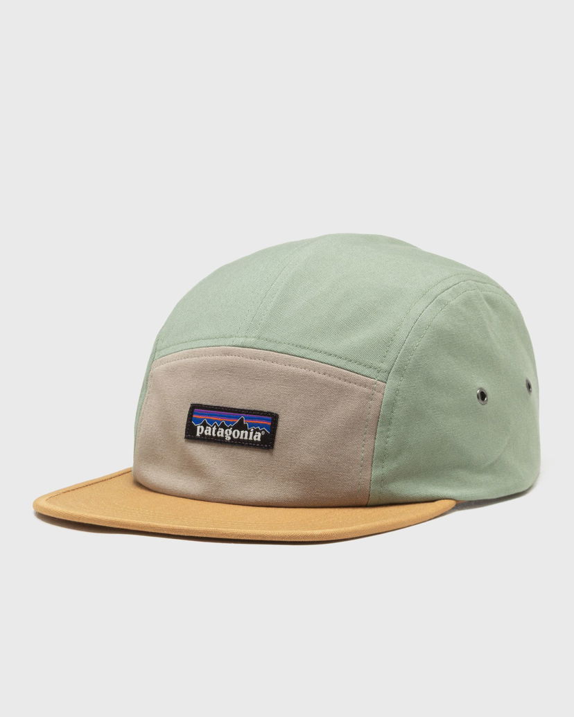 Hat Patagonia Patagonia P-6 Label Maclure 5-Panel Hat Grøn | 22321-ELGR