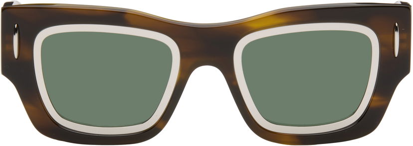 Solbriller Loewe Loewe Cinema Double Layer Sunglasses Brun | LW40168IM5352N 840126861396