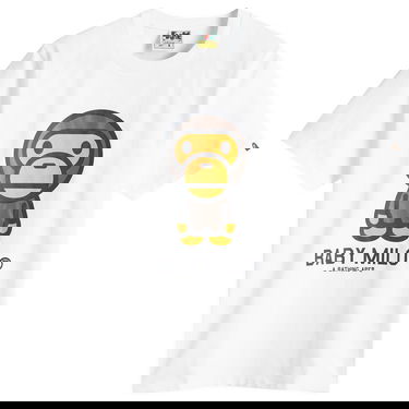 T-shirt BAPE Baby Milo Graphic T-Shirt Hvid | 002TEK802001L-WHT, 1