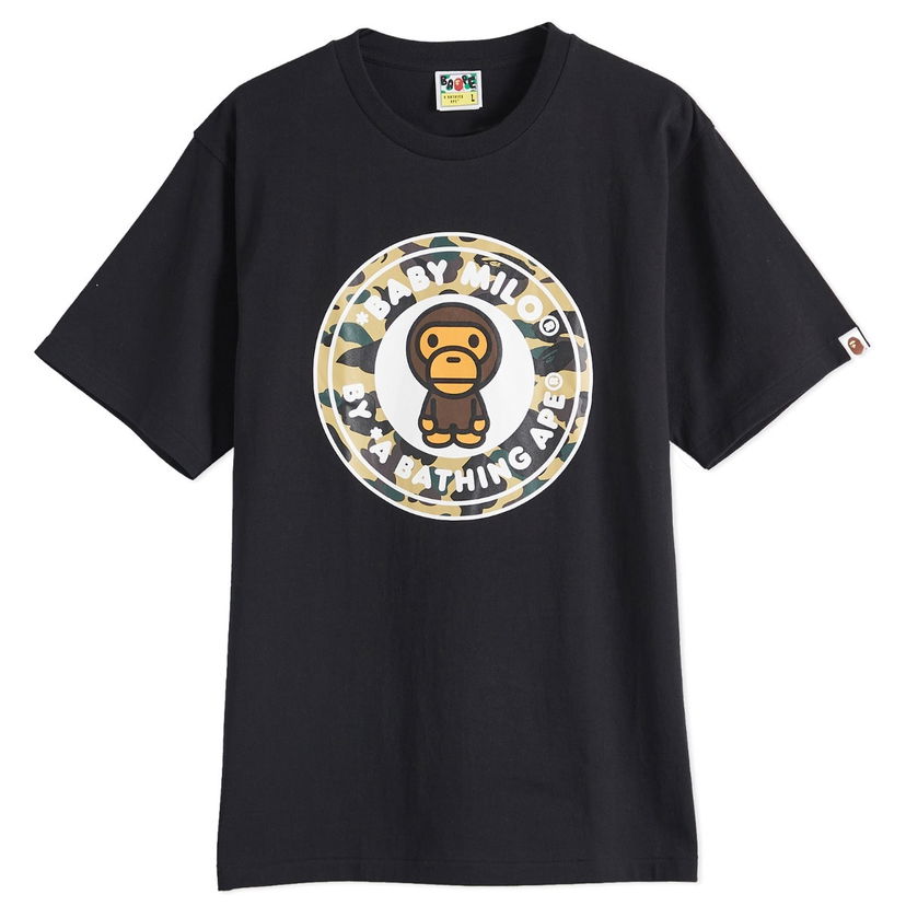 T-shirt BAPE Bathing Ape 1St Camoilo Busy Works Tee Sort | 002TEL301004M-BYL