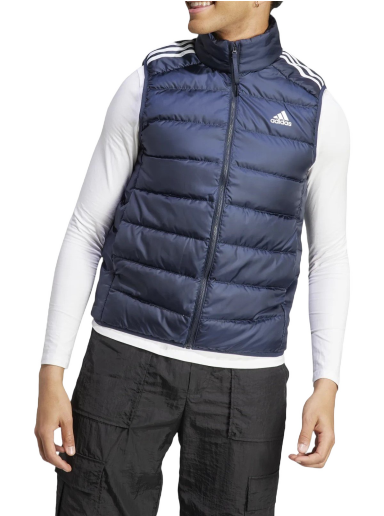 Vest adidas Performance Sportswear Essentials 3-Stripes Light Down Vest Mørkeblå | ik3210