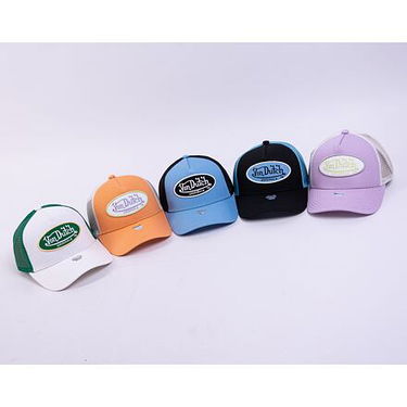 Kasket Von Dutch Trucker Boston Peach/White Orange | VD7030425, 2