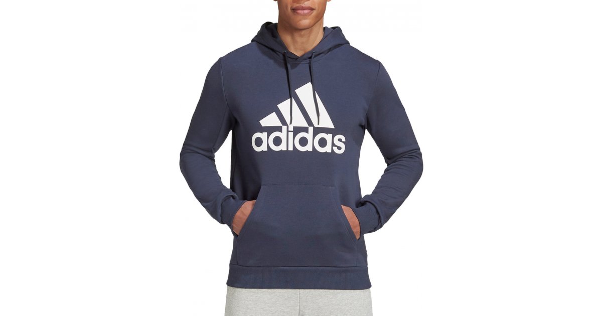 Sweatshirt adidas Originals Badge of Sport Pullover Hoodie Blå | gc7342, 1
