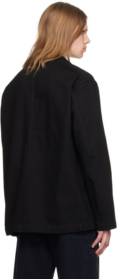 Frakker LEMAIRE Double-Breasted Blazer Sort | JA1038 LD1004, 2