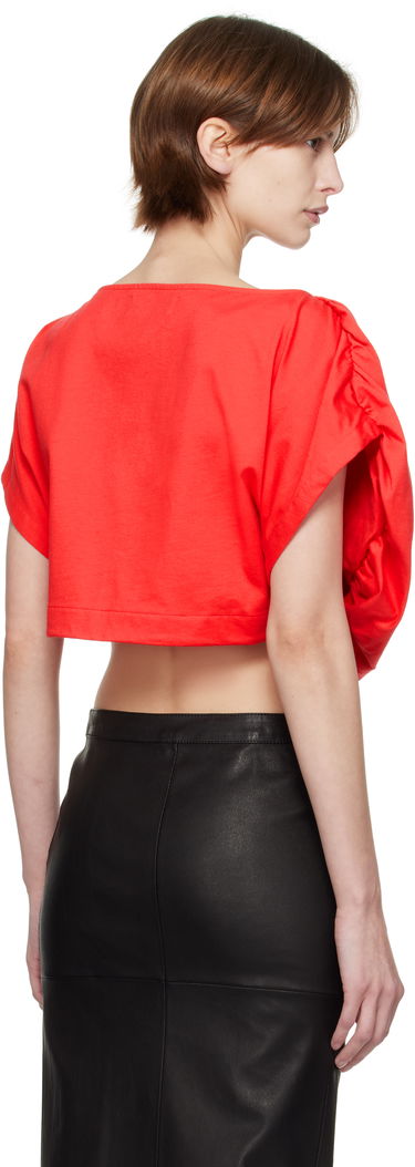 T-shirt Vivienne Westwood Vivienne Westwood Stencil Orb Heart Blouse Rød | 1G01000S-J001M-, 2