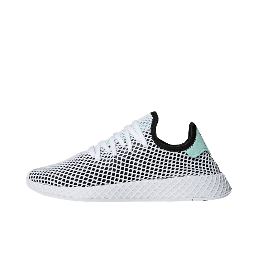 Sneakers og sko adidas Originals Deerupt Core Black Easy Green Grå | B28076