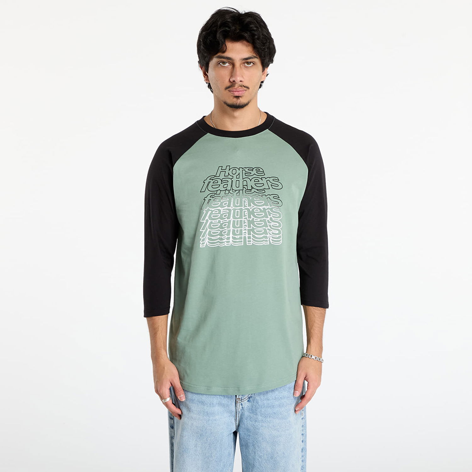 T-shirt Horsefeathers Rollin Raglan T-Shirt Flerfarvet | SM1394A, 0