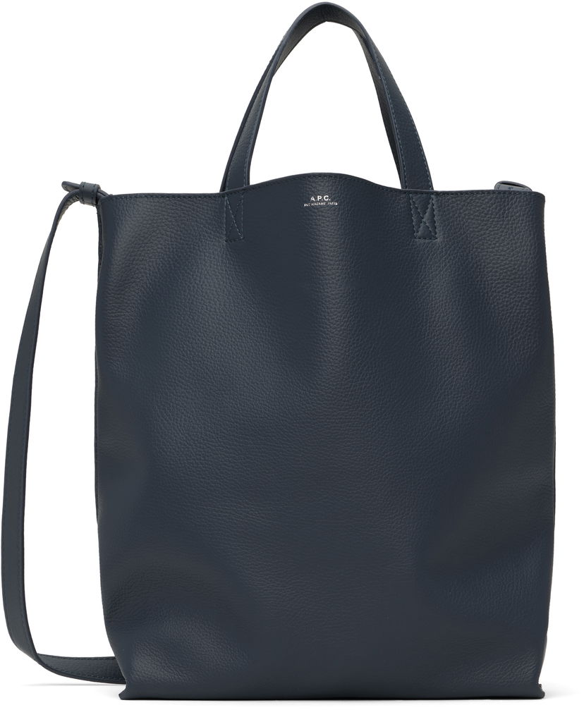 Mulepose A.P.C. A.P.C. Maiko Medium Shopping Tote Mørkeblå | PXCBC-M61659