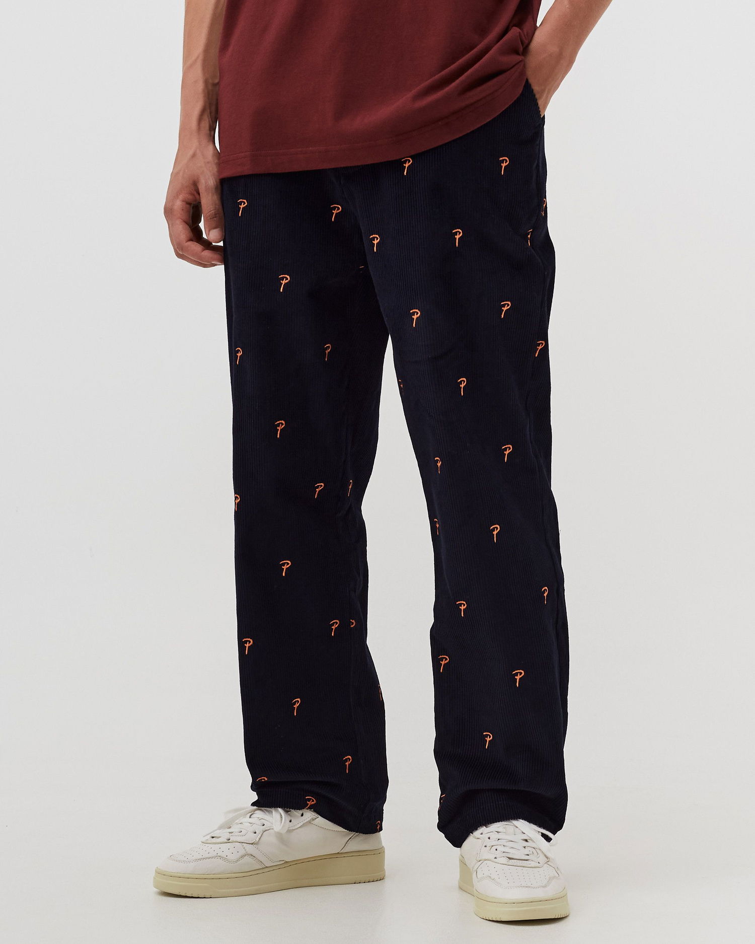 Bukser Patta BASIC MICRO CORDUROY CHINO PANTS Sort | 8719523066517, 1