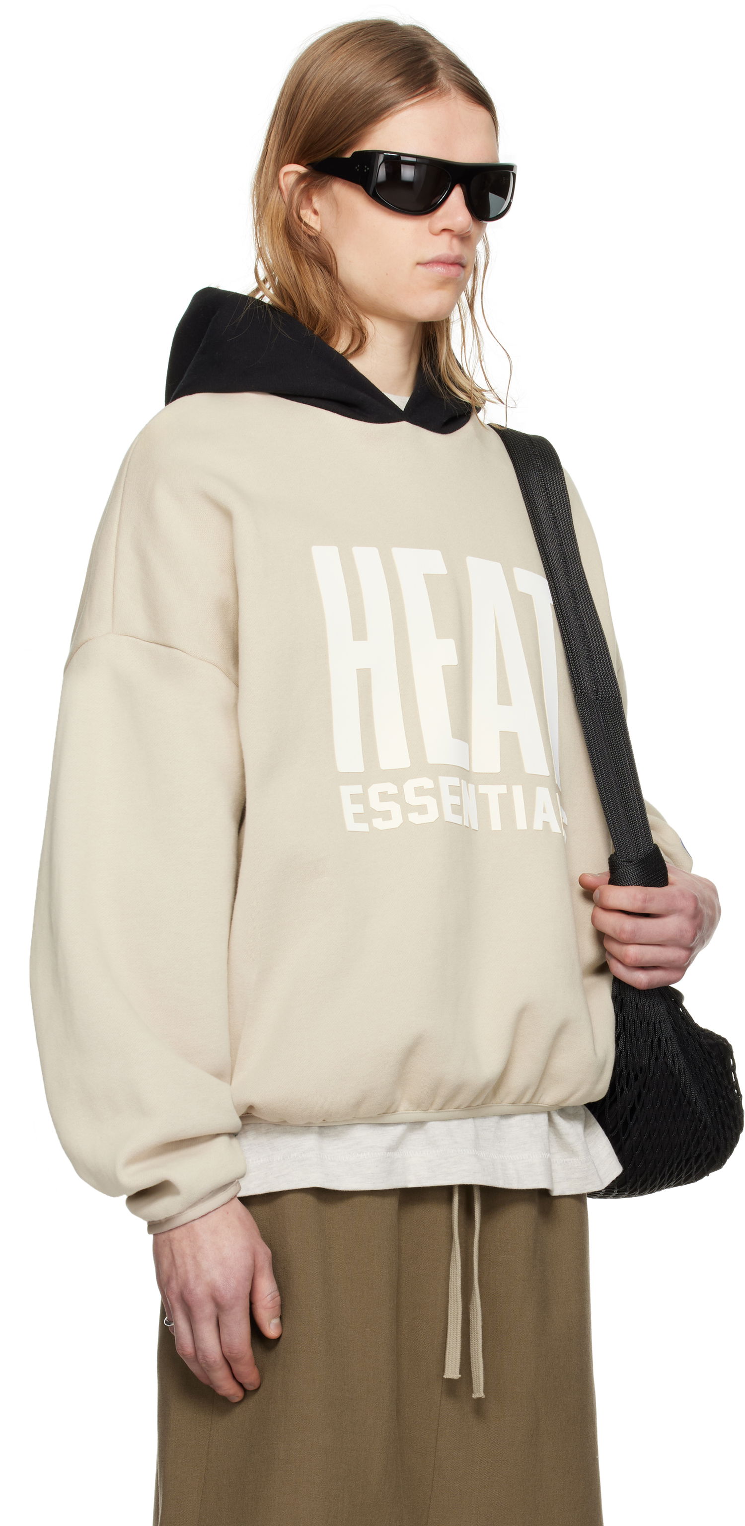 Sweatshirt Fear of God ESSENTIALS NBA Heat Pull Over Hoodie Beige | 192AL246302F, 1