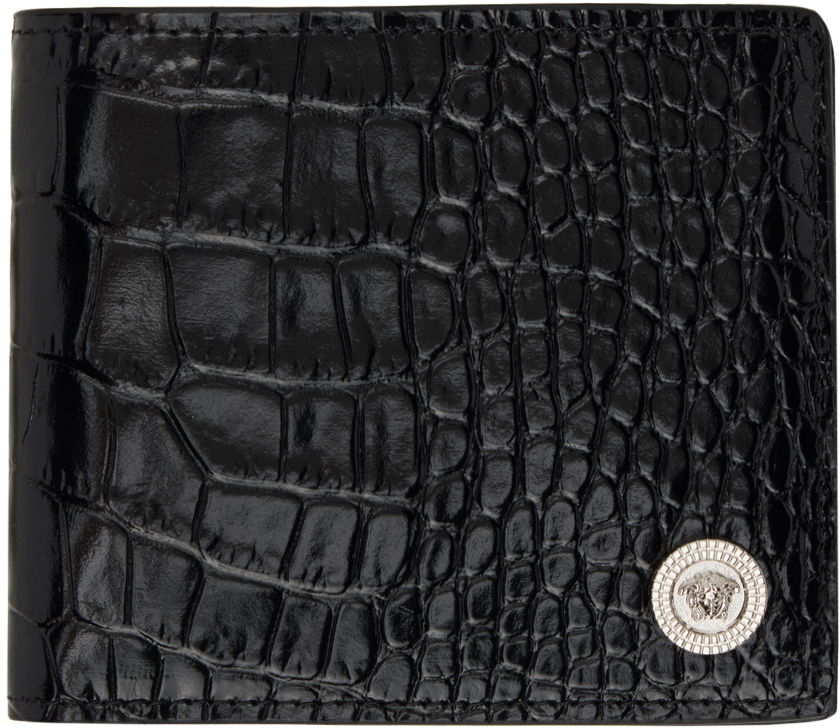 Tegnebog Versace Croc Medusa Biggie Sort | DPU2463_1A08711, 0