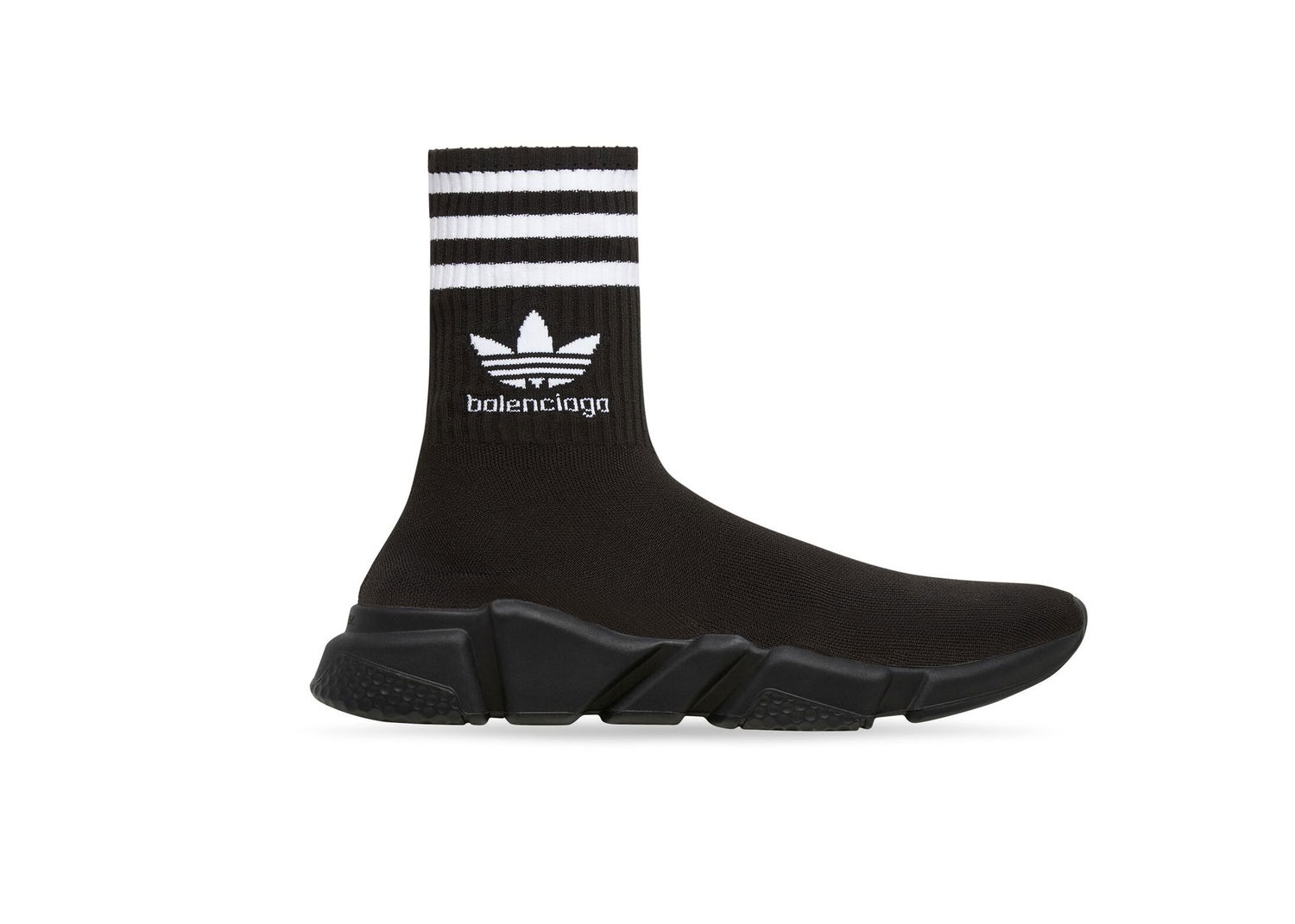 Sneakers og sko Balenciaga adidas x Speed Trainer Black Sort | 717591WBDV11009, 0
