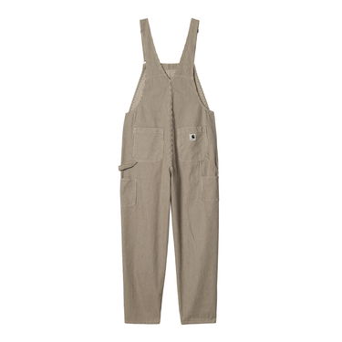 Bukser Carhartt WIP Haywood Bib Haywood Stripe Beige | I033137_26I_02, 2