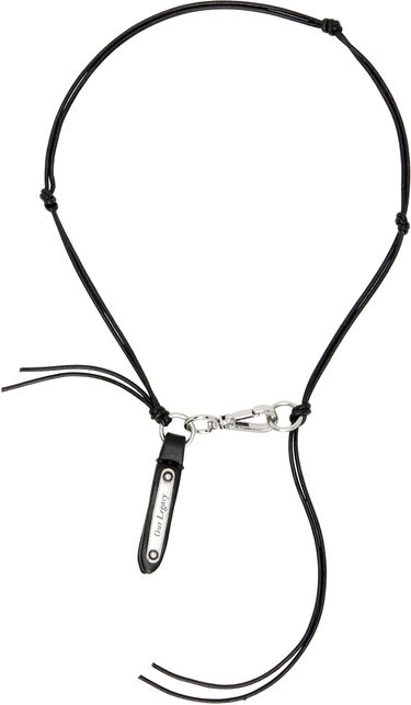 Halskæde OUR LEGACY Our Legacy Ladon Super Slim Leather Necklace Brun | A2258SFL, 2