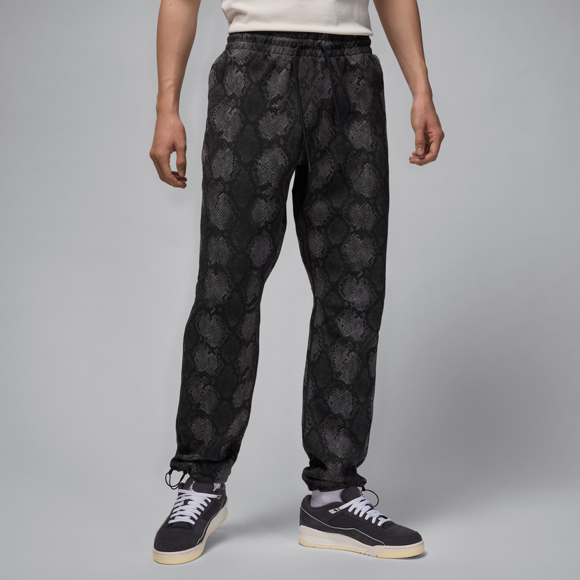 Joggingbukser Jordan Jordan Sport Hoop Fleece Dri-FIT Print Pants Sort | HF9896-010