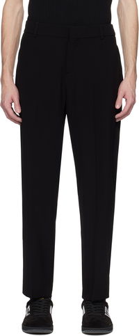 Balmain Crêpe Straight-Leg Trousers