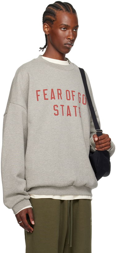 Sweatshirt Fear of God Crewneck Sweatshirt Grå | 192BT246261F, 1