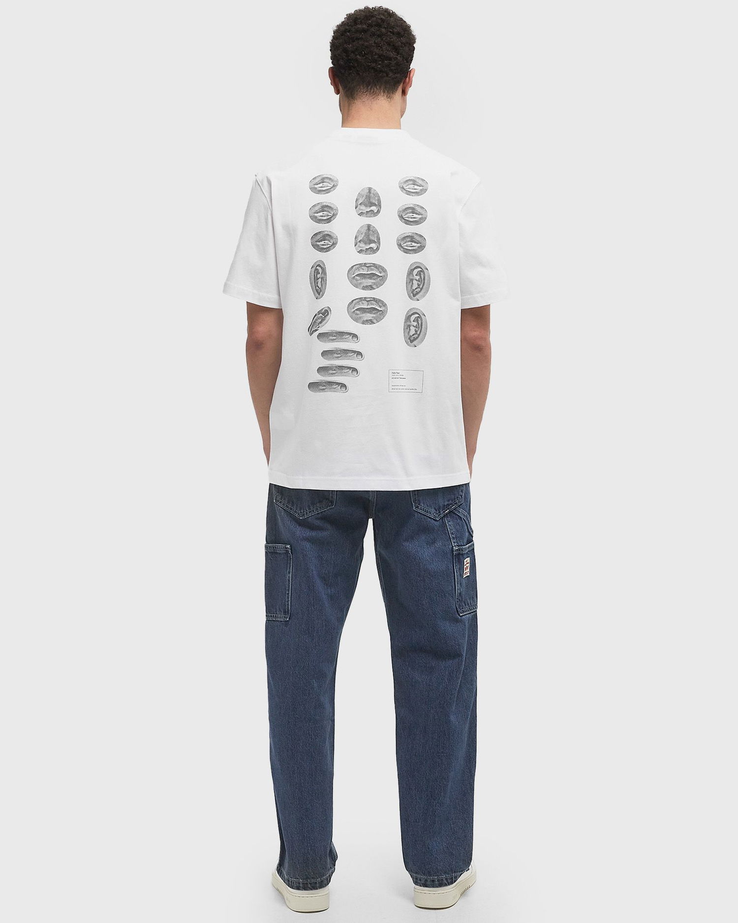 T-shirt DAILY PAPER Daily Paper Senses T-Shirt XXL Hvid | 2511150, 1